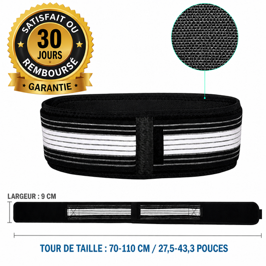 Ceinture Lombaire – Soulagement du Dos et Correcteur de Posture 🇧🇯