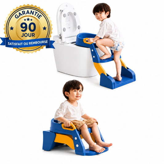 Chaise de toilette pliable  2 en 1  pour enfant.