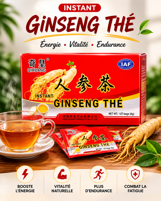 GINSENG THE ⚡ Retrouvez votre énergie et votre vitalité naturellement